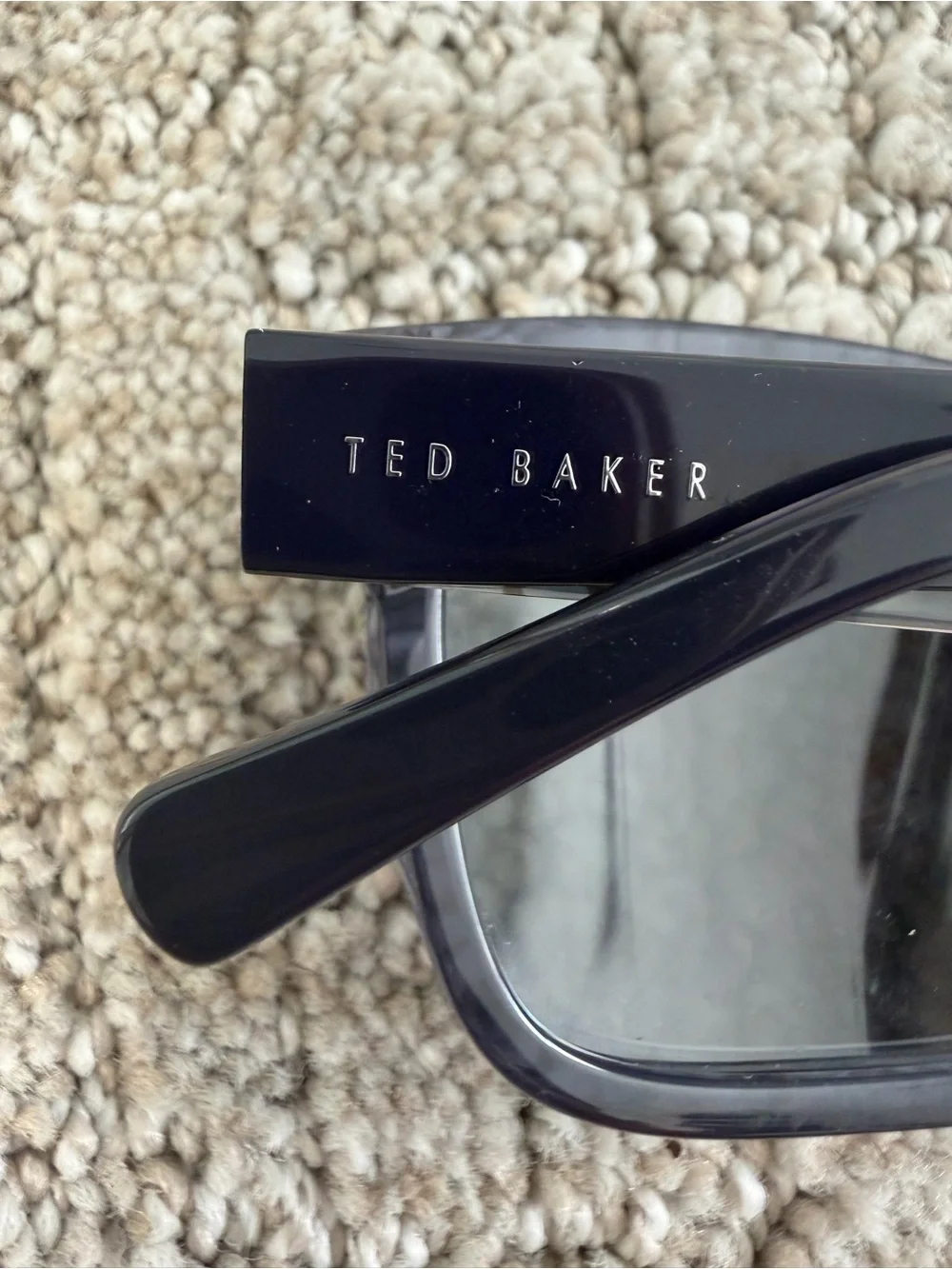 Ted Baker London Classic Men's Sunglasses - blue frame